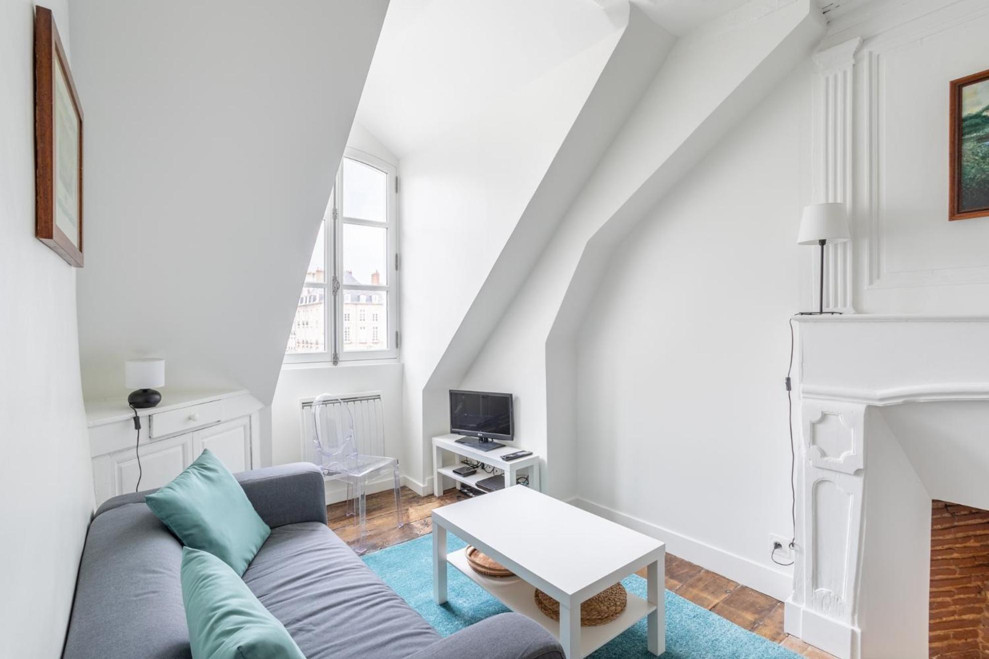 La Loge - T2 En Plein Coeur De La Ville Lejlighed Rennes Eksteriør billede
